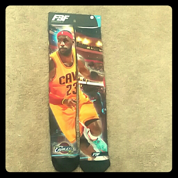Lebron James Cleveland Cavaliers Socks - Picture 1 of 3